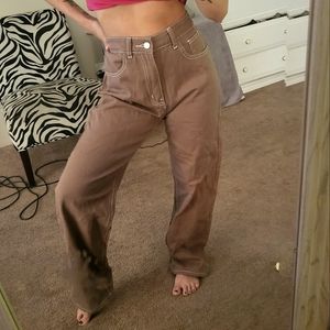 Brown jeans